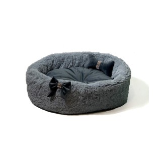 GO GIFT Grey XL pet bed - 65 x 60 x 18cm