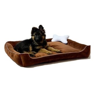 GO GIFT Lux brown - pet bed - 95 x 70 x 9 cm
