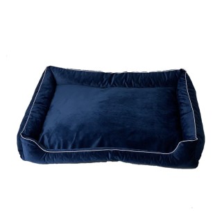 GO GIFT Lux navy blue - pet bed - 95 x 70 x 9 cm