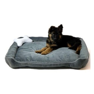 GO GIFT Lux grey - pet bed - 95 x 70 x 9 cm