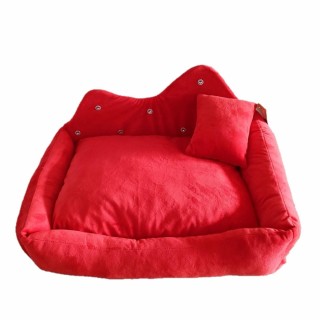 GO GIFT Prince red XXL - pet bed - 70 x 55 x 12 cm
