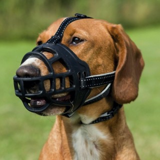TRIXIE muzzle for dog - size L - black