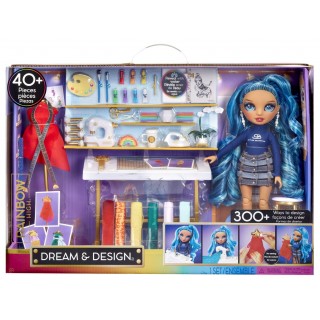 MGA Rainbow High Dream & Design Fashion Studio Playset + Skyler 587514 Doll