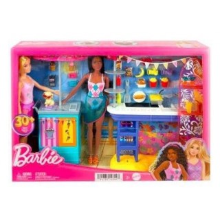 BARBIE DAY AT THE SEASIDE SET OF 2 DOLLS HNK99