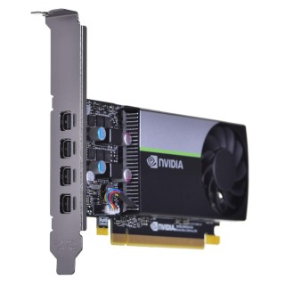 PNY VCNT1000-BLK NVIDIA T1000 4GB GDDR6 4x MINI DISPLAYPORT PCI EXPRESS 3.0 BULK