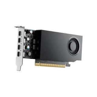 PNY NVIDIA A1000 8GB GDDR6 128-bit, Low Profile, PCIe 4.0 x8, Single slot, 4 x Mini DisplayPort 1.4a, 50W, LP bracket, small box