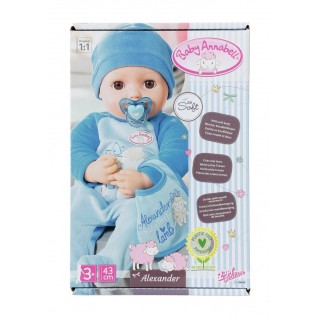 Baby Annabell® Doll Aleksander 43cm 706305 ZAPF