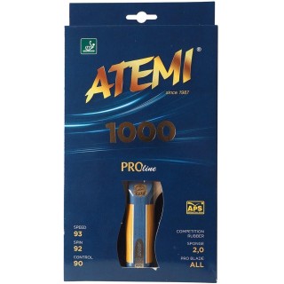 New Atemi 1000 Pro concave ping pong racket