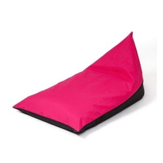 Sako bag pouf Mattress pink-black XXL 160 x 80 cm
