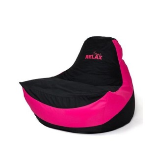 Sako bag pouffe Bolid black-pink XXL 140 x 100 cm