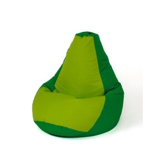 Sako bag pouffe Pear green-light green XL 130 x 90 cm