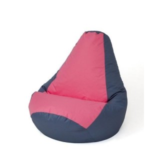 Sako bag pouffe Pear grey-pink XL 130 x 90 cm