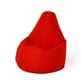 Sako bag pouffe Pear red L 105 x 80 cm