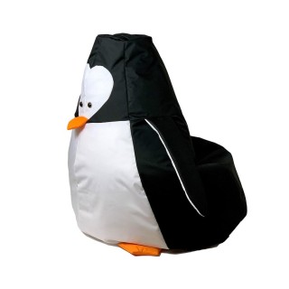 Sako bag pouf Penguin black and white L 105 x 80 cm