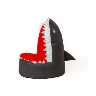 Sako bag pouf Shark black XXL 100 x 60 cm