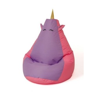 Sako bag pouf Unicorn pink-purple XL 130 x 90 cm