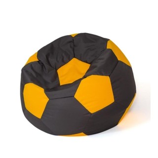 Sako bag pouffe Ball black-yellow XL 120 cm