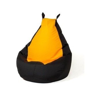 Sako bag pouffe Batman black-yellow XL 130 x 90 cm