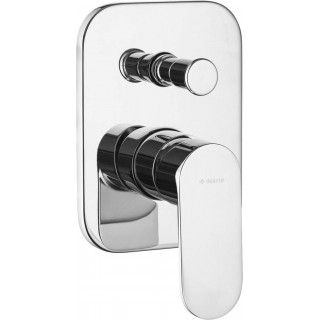 Concealed shower mixer with shower switch