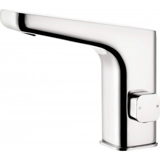 Touchless washbasin mixer with temperature control - 4xAA