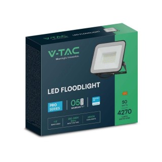 LED V-TAC 50W SAMSUNG CHIP PRO-S -44050 6500K 4270lm