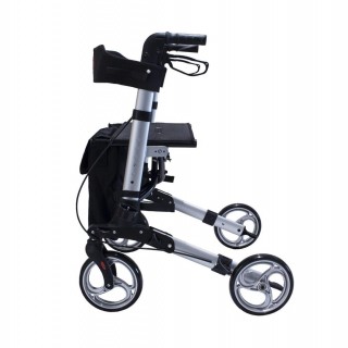Aluminium four-wheel walker AT51006