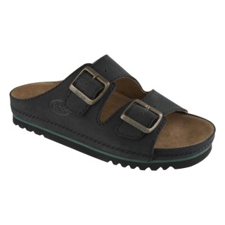 Scholl Air Bag - unisex sandals black, size 38