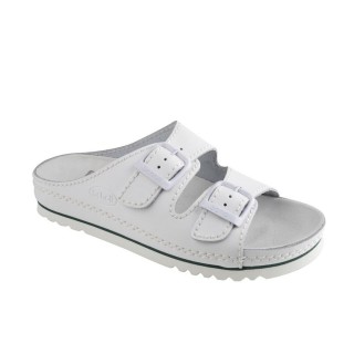 Scholl Air Bag - unisex sandals white, size 42