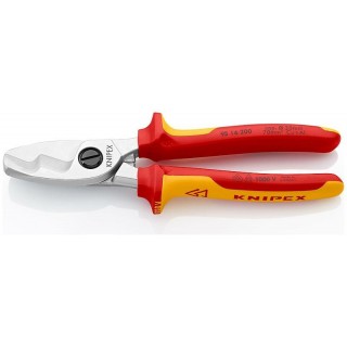 Knipex Cable Shears with twin cutting