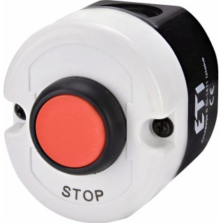 Кнопочный пост 1-модул. ESE1-V2 (STOP, красный)
