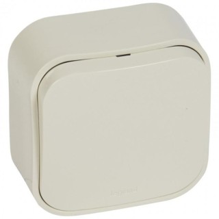 Push-button Forix - surface mounting- IP 2X - 6 A - 250 V - ivory