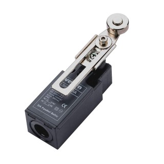 LSP108A limit switch 1NO/1NC in plastic housing IP65 with metal roller lever with variable length