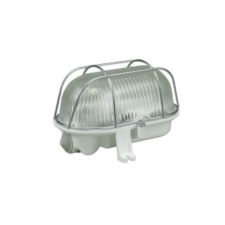 Lamp housing with metal netoval 60 W