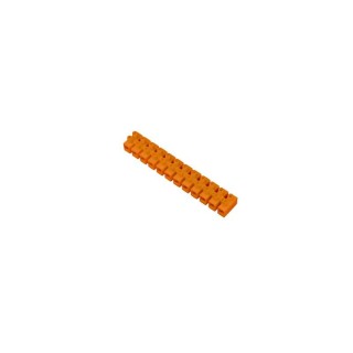 Spaiļu rinda oranža 12x2.5mm2