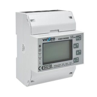 ESM3100DMB Three phases electrical meter 100A with M-bus, MID