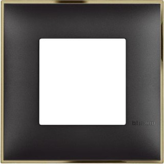 CLASSIA - COVER PLATE 2P BLACK GOLD