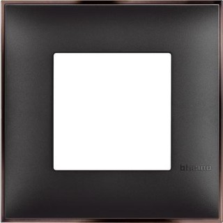 CLASSIA - cover plate 2P black nickel