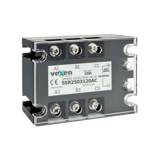Solid state relay 3NO, 120A, 3-32VDC