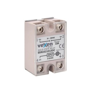 Solid state relay 1NO, 15A, 3-32VDC