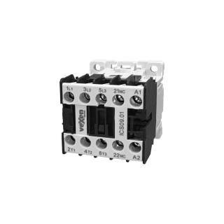 ICS09.01-230VAC mini kontakotrs 4kW, 9A, 3NO+1NC
