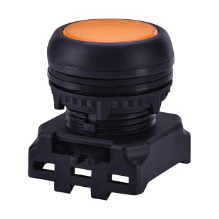 PBFI-O кнопка-модуль утопленная, с подсветкой - оранжевая