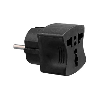 VX1128B - Universal, black plug adapter