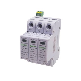N8UP1+2-PV50 3P, DC1000V, T1+T2 type surge arrester, 8kA, with alarm contact 1NO