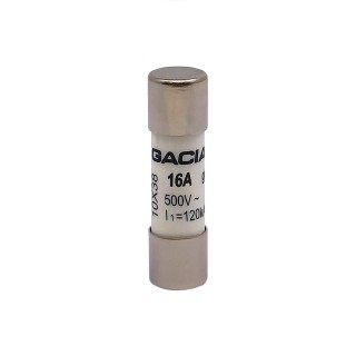 10x38 gG 16A cylindrical fuse link 500VAC