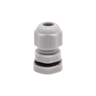 M12 plastic cable gland, IP68, 3-6.5mm