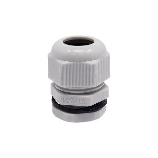 M25 plastic cable gland, IP68, 13-18mm
