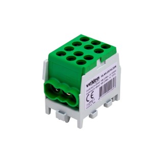 HLAK terminal Al/CU 2x25-4x16mm - green