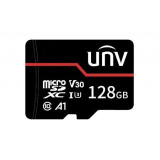 TF-128G-MT ~ 128ГБ UNV microSD карта памяти для уличного использования MLC/TLC C10/U3/V30/A1 95/70Mбит