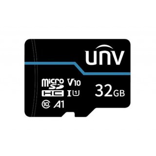 TF-32G-T-L ~ 32ГБ UNV microSD карта памяти TLC C10/U1/V10/A1 90/65Мбит