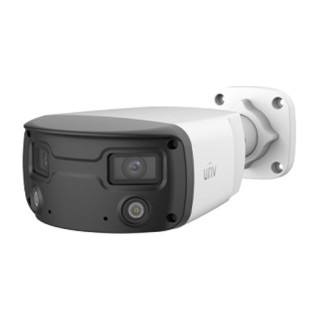 IPC2K28SE-ADF40KMC-WL-I0 ~ UNV Colorhunter IP kamera ar diviem objektīviem 8MP 160°